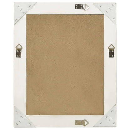 Wall Mirror Baroque Style White