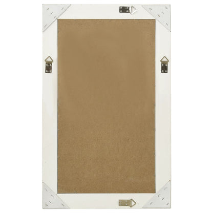 Wall Mirror Baroque Style White