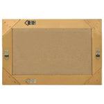 Wall Mirror Baroque Style 60x40 cm Gold