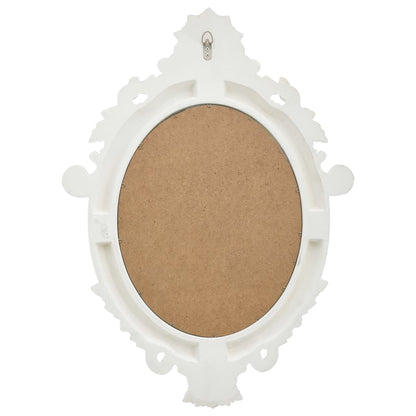 Wall Mirror Castle Style White