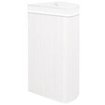 Bamboo Corner Laundry Basket 60L White | HomeAndLiving
