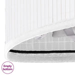 Bamboo Corner Laundry Basket 60L White | HomeAndLiving
