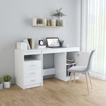 Desk White - Engineered Wood