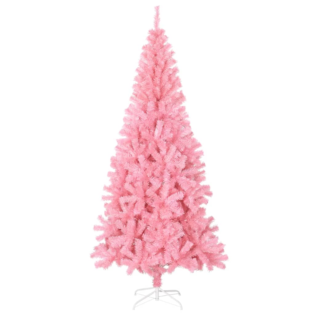 Artificial Christmas Tree with Stand Pink 120 cm PVC