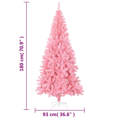Artificial Christmas Tree with Stand Pink 120 cm PVC