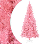 Artificial Christmas Tree with Stand Pink 120 cm PVC