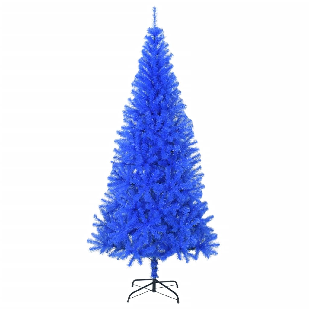 Artificial Christmas Tree with Stand Blue 150/180 cm PVC