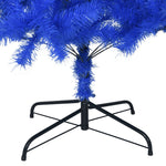 Artificial Christmas Tree with Stand Blue 150/180 cm PVC