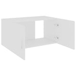 Wall Mounted Cabinet White 80x39x40 cm Chipboard