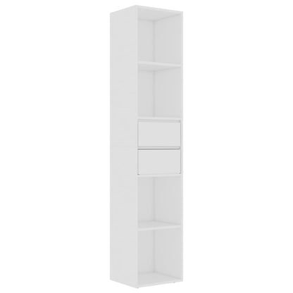 Book Cabinet White 36x30x171 cm Chipboard