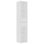 Book Cabinet White 36x30x171 cm Chipboard