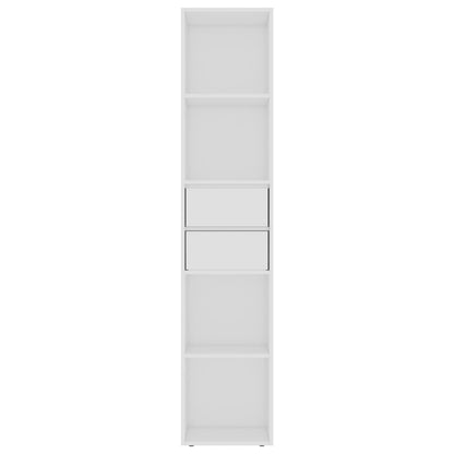 Book Cabinet White 36x30x171 cm Chipboard