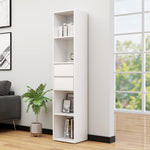 Book Cabinet White 36x30x171 cm Chipboard