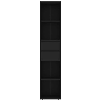 Book Cabinet Black 36x30x171 cm Chipboard