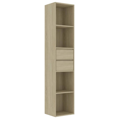Book Cabinet Sonoma Oak 36x30x171 cm Chipboard