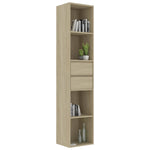 Book Cabinet Sonoma Oak 36x30x171 cm Chipboard