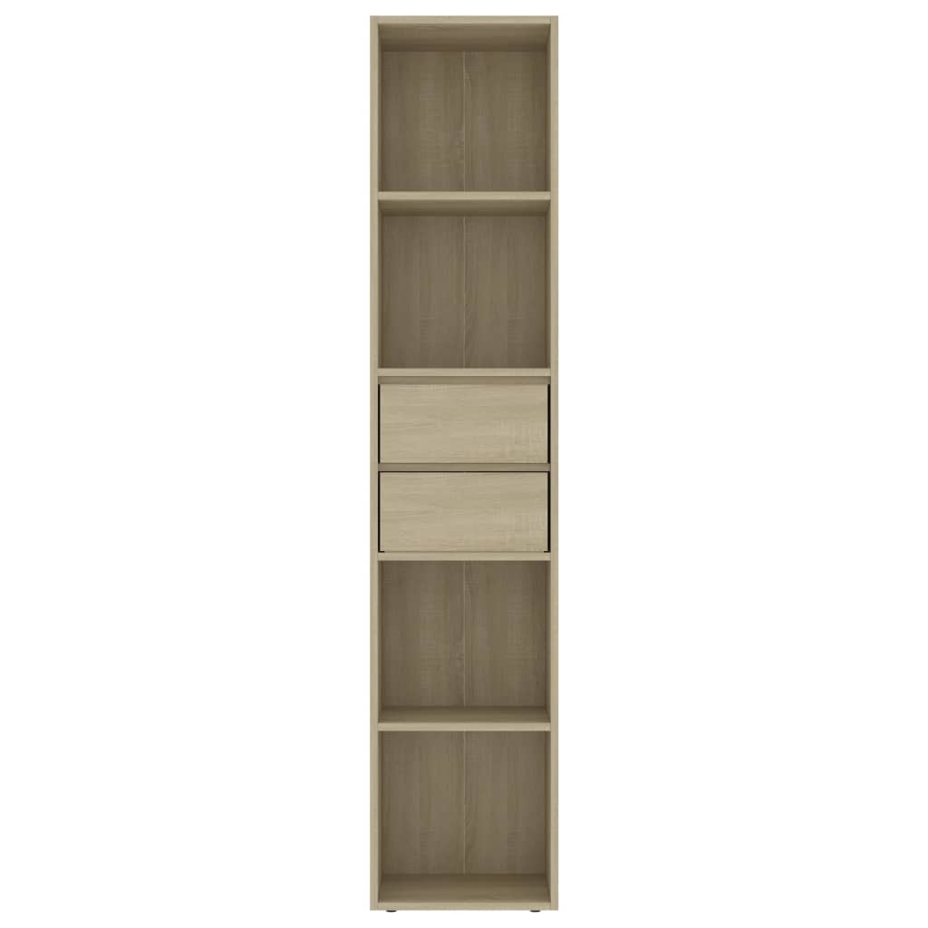Book Cabinet Sonoma Oak 36x30x171 cm Chipboard