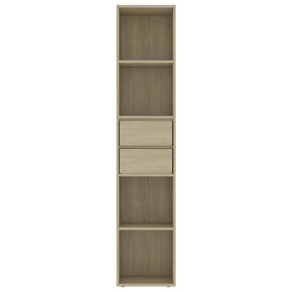 Book Cabinet Sonoma Oak 36x30x171 cm Chipboard