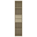 Book Cabinet Sonoma Oak 36x30x171 cm Chipboard