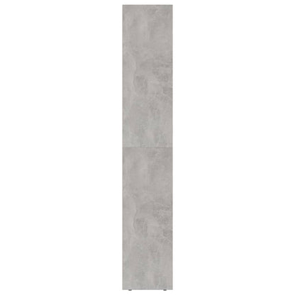 Book Cabinet Concrete Grey 36x30x171 cm Chipboard