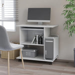 Computer Desk White 80x50x75 cm Chipboard