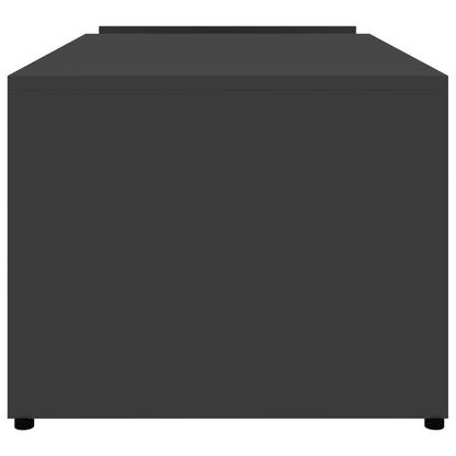 Coffee Table Grey 90x45x35 cm Chipboard