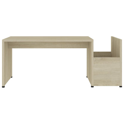 Coffee Table Sonoma Oak 90x45x35 cm Chipboard