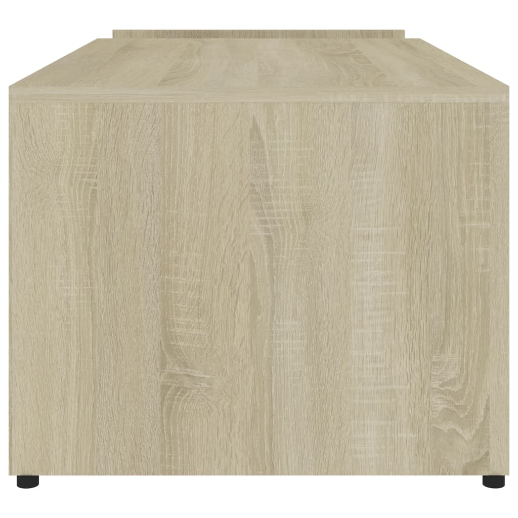 Coffee Table Sonoma Oak 90x45x35 cm Chipboard