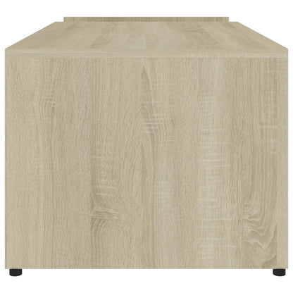Coffee Table Sonoma Oak 90x45x35 cm Chipboard