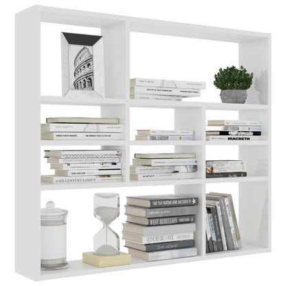 Wall Shelf White Chipboard