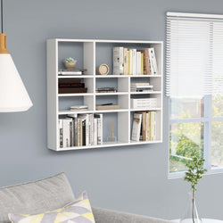 Wall Shelf White Chipboard