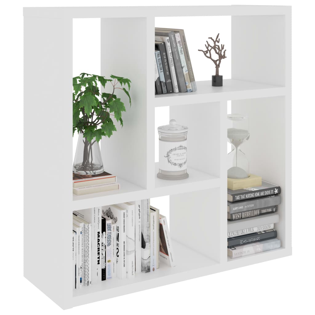 Wall Shelf White 45.1x16x45.1 cm Chipboard
