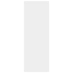 Wall Shelf White 45.1x16x45.1 cm Chipboard