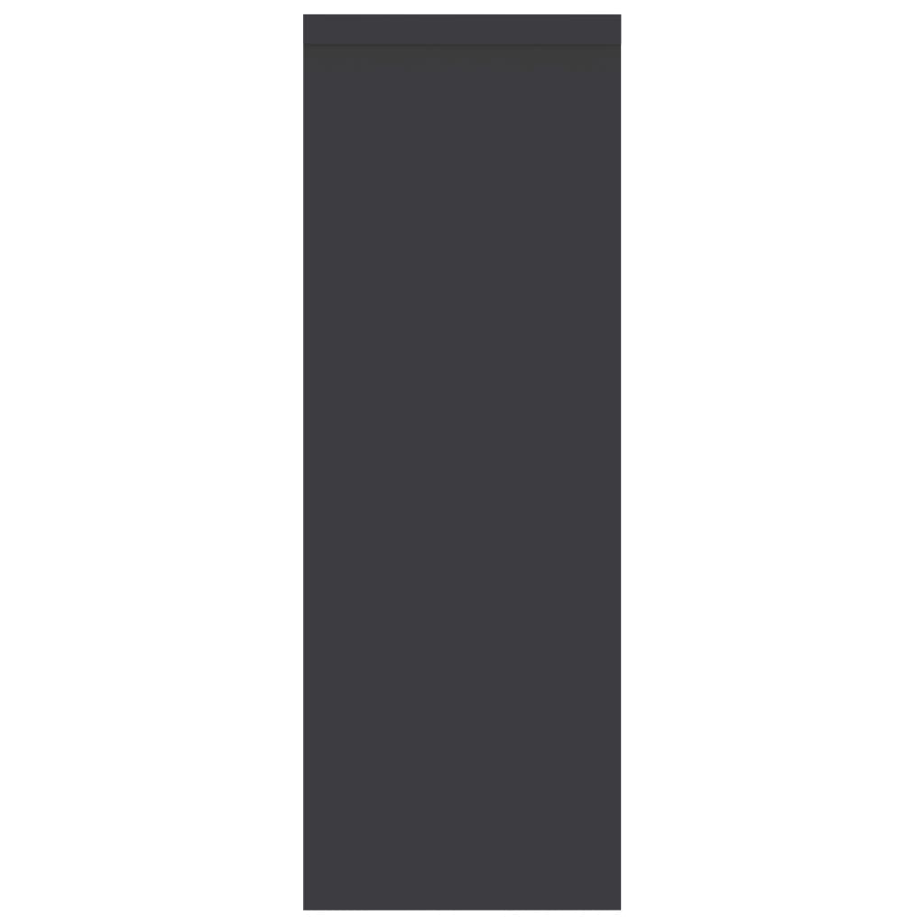Wall Shelf Grey 45.1x16x45.1 cm Chipboard