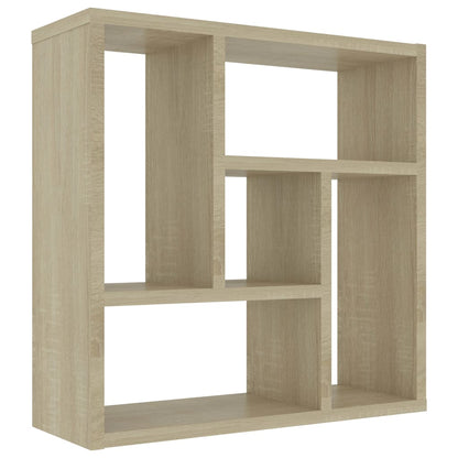 Wall Shelf Sonoma Oak 45.1x16x45.1 cm Chipboard