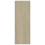 Wall Shelf Sonoma Oak 45.1x16x45.1 cm Chipboard