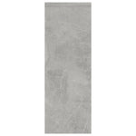 Wall Shelf Concrete Grey 45.1x16x45.1 cm Chipboard