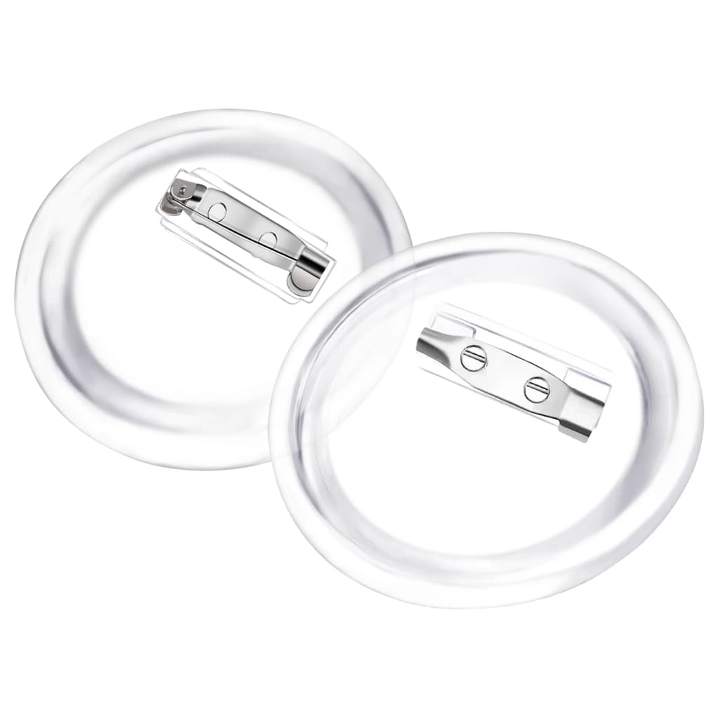 Button Badge Kit 44mm Acrylic 100 Sets | HomeAndLiving