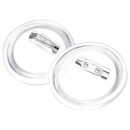 Button Badge Kit 44mm Acrylic 100 Sets | HomeAndLiving