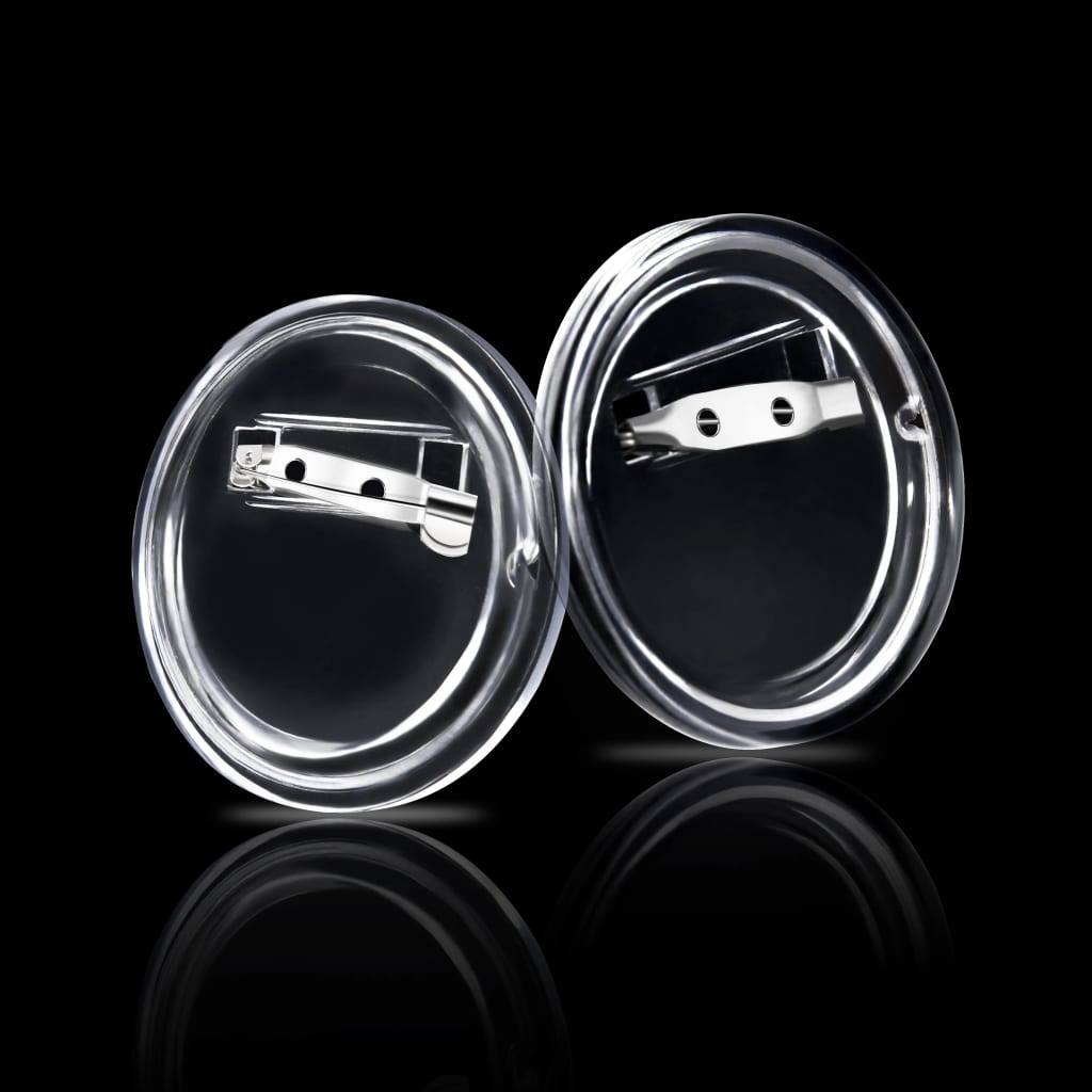 Button Badge Kit 44mm Acrylic 100 Sets | HomeAndLiving