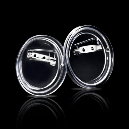 Button Badge Kit 44mm Acrylic 100 Sets | HomeAndLiving