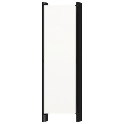 5-Panel Room Divider Cream White