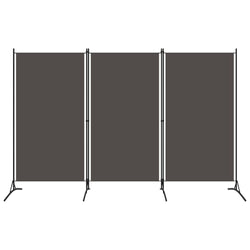Room Divider Anthracite (3-Panel)