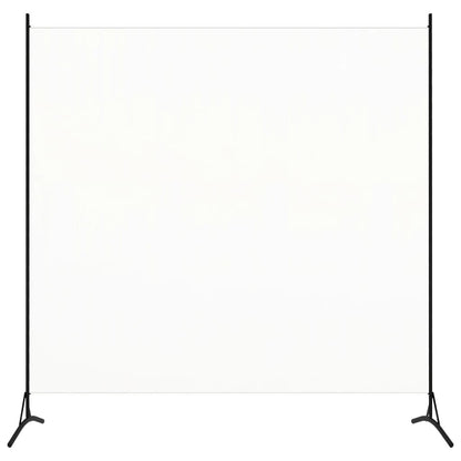 1-Panel Room Divider Cream White