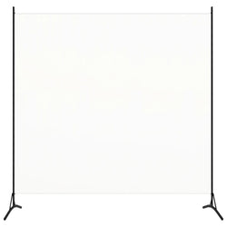 1-Panel Room Divider Cream White