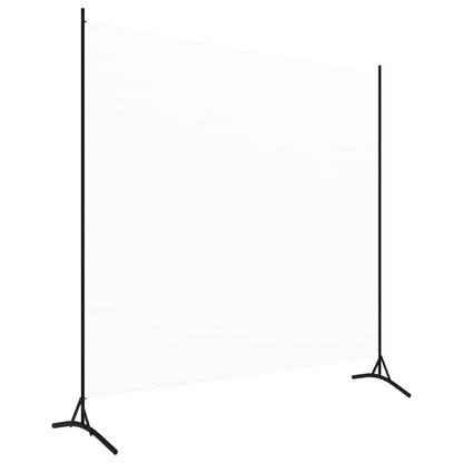 1-Panel Room Divider Cream White