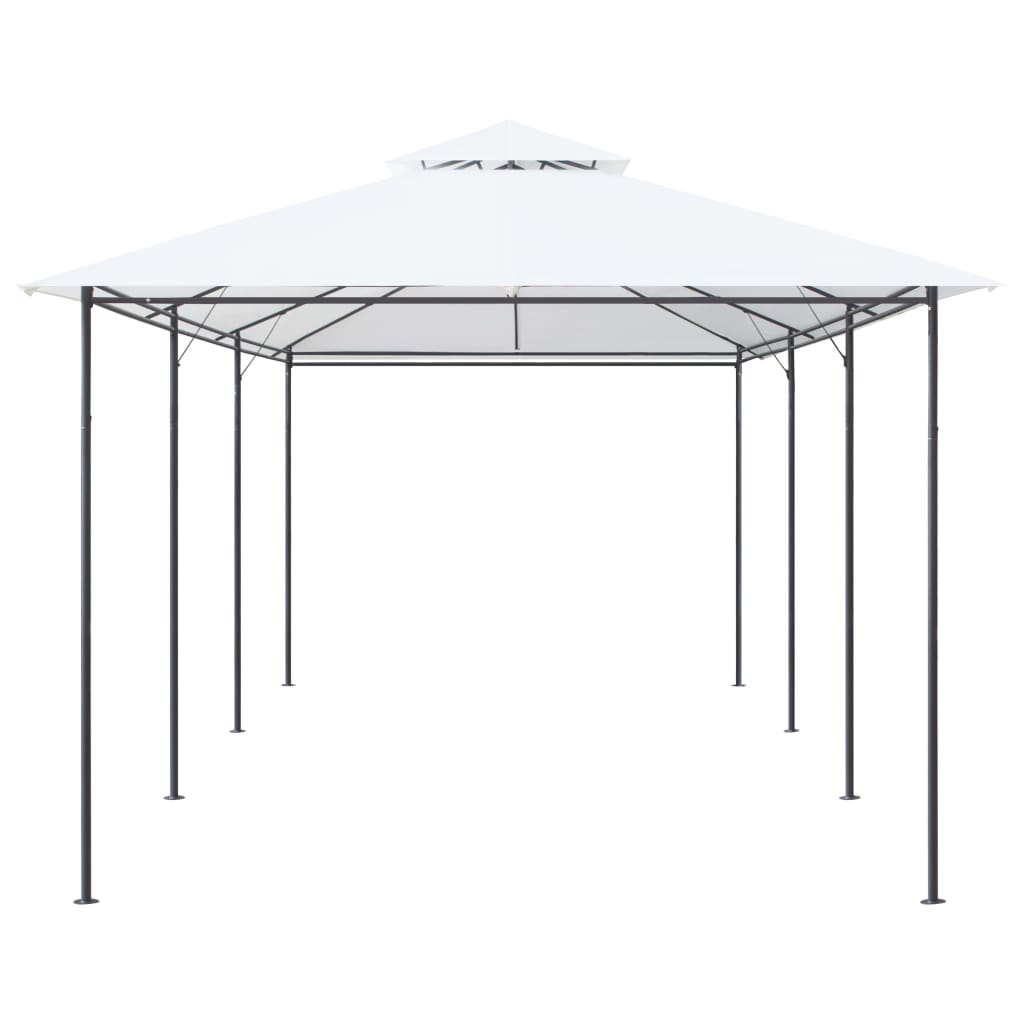 Gazebo 600x298x270 cm White 180g/mÂ²