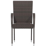 Comfortable Stackable Outdoor Chairs 4 pcs Relaxing Seating Boho