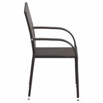 Comfortable Stackable Outdoor Chairs 4 pcs Relaxing Seating Boho
