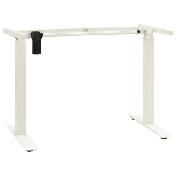  Height Adjustable Electric Motorised Standing Desk Frame White